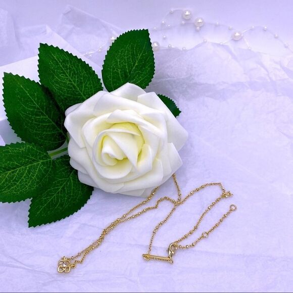 Kendra Scott Gold Beaded Four Clover Necklace - Picture 7 of 12